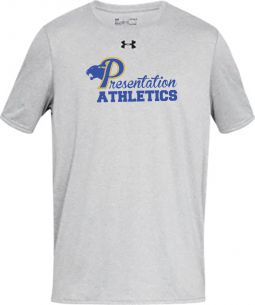Men's Under Armour Team Locker 2.0 S/S T-Shirt, Grey